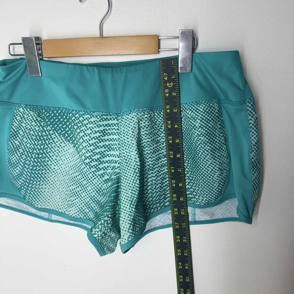 Nike Women's Short Active Running Dri-Fit Blue Medium - Picture 4 of 8